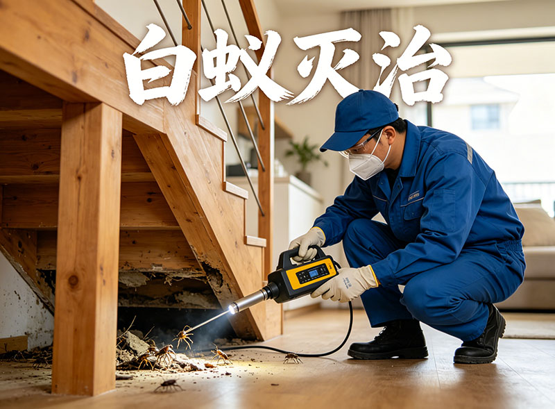 涟水白蚁灭治服务｜专业消杀，筑牢建筑安全防线